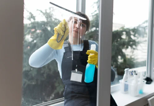 Nettoyage de vitres intérieures et extérieures à Landeyrat